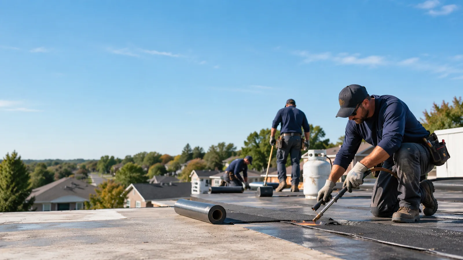 Flat Roof Leak Repair providers in Calliham, TX